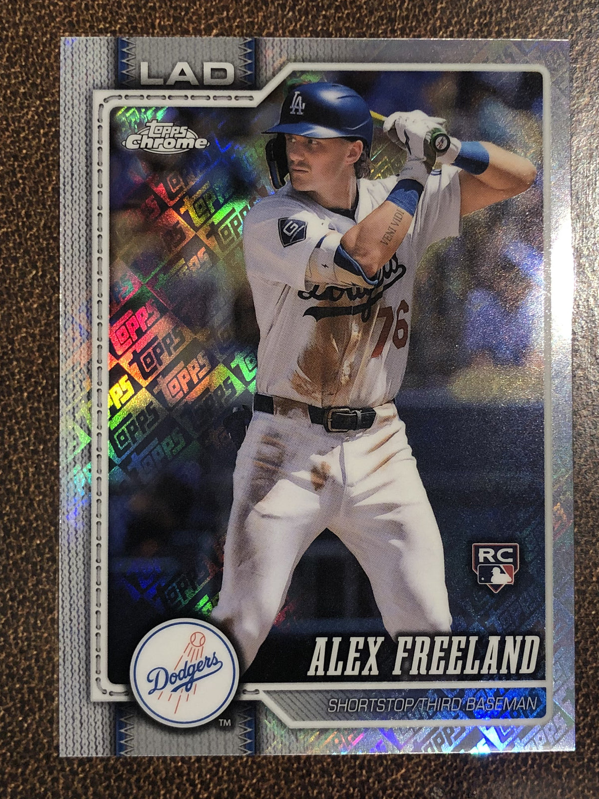 Alex Freeland - 2026 Topps Chrome - Fanatics Topps Foil - Dodgers