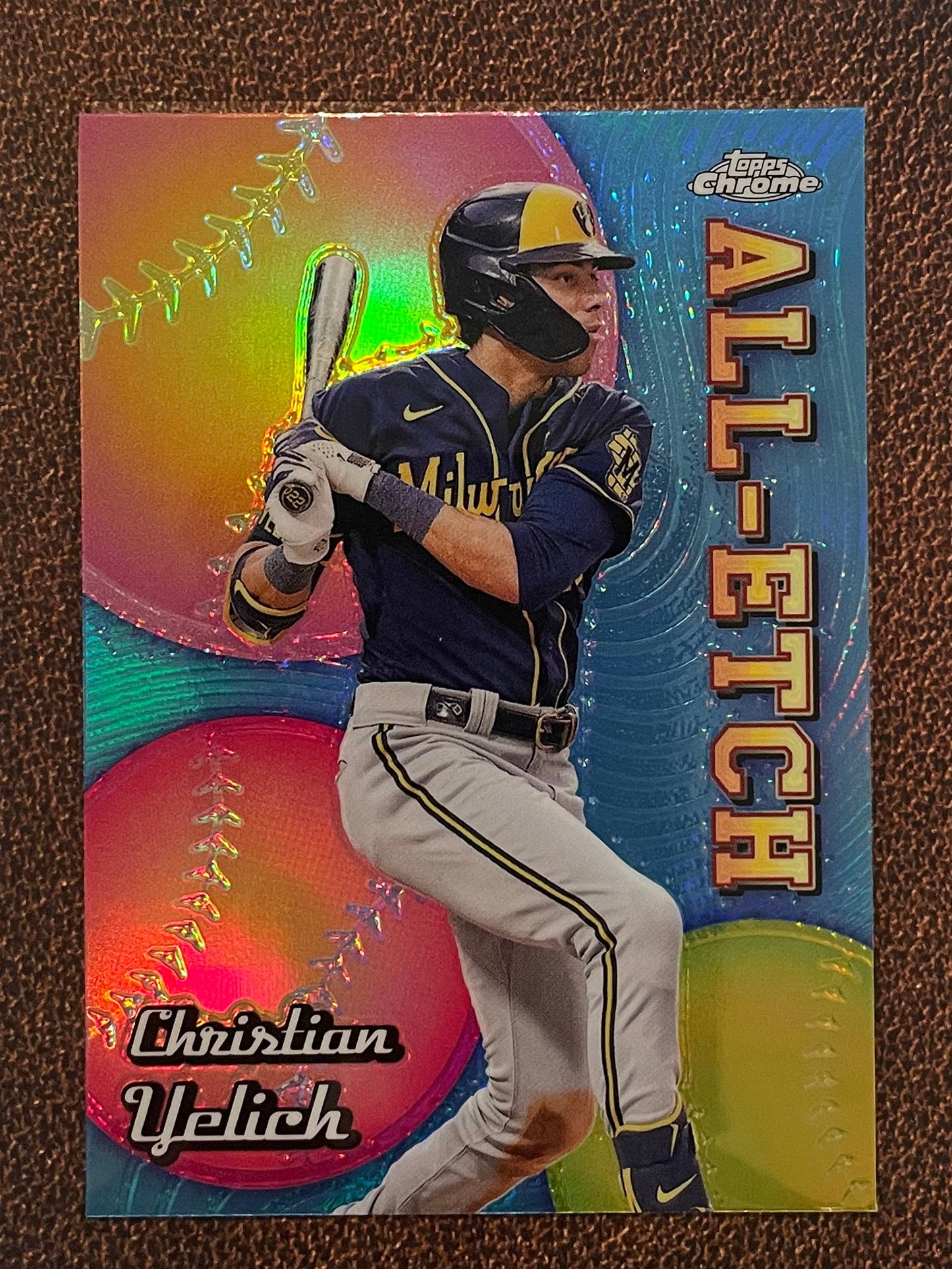Christian Yelich - 2024 Topps Chrome - All Etch - Brewers