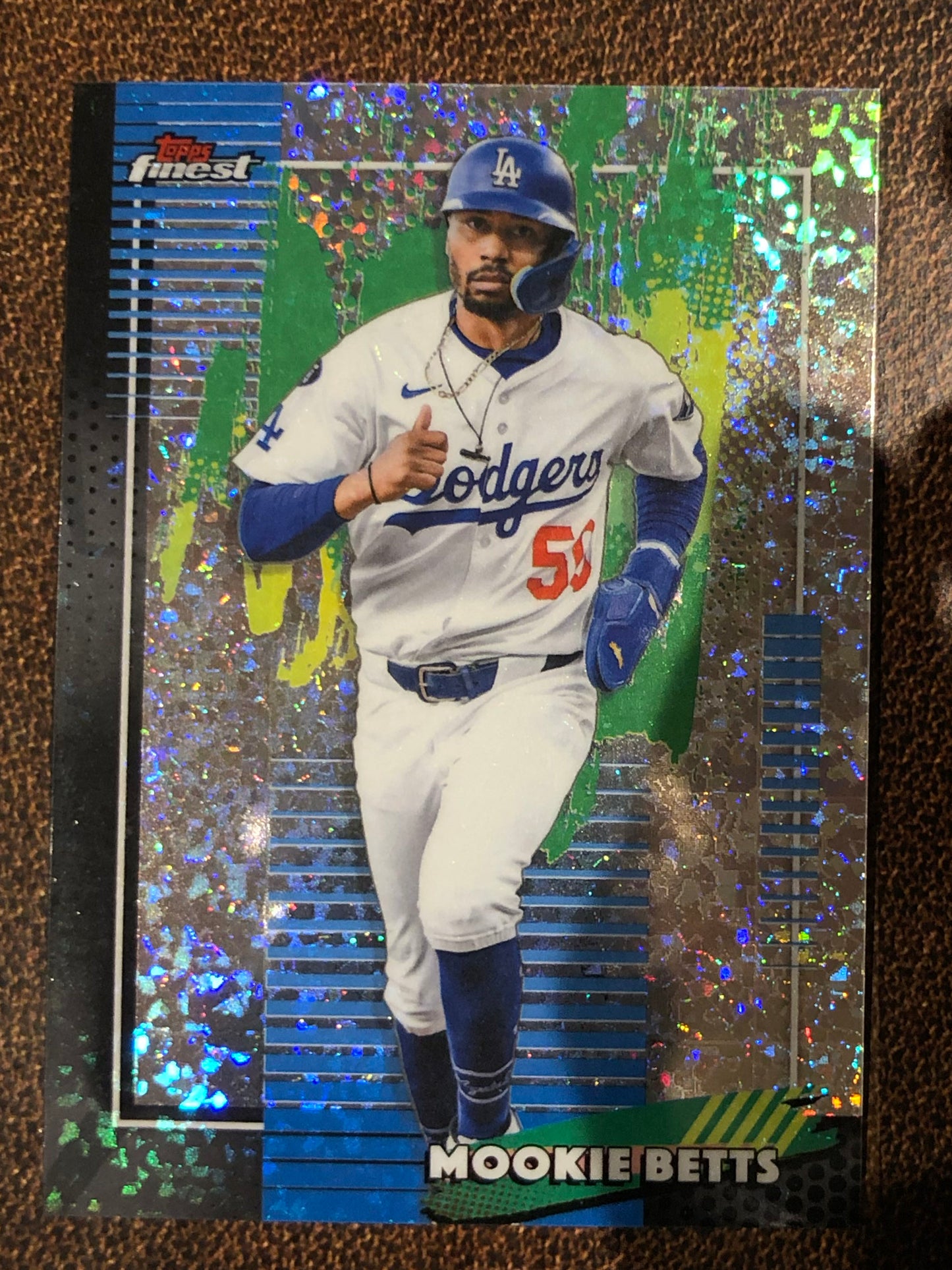 Mookie Betts - 2026 Topps Finest - Common Mini Diamond - Dodgers