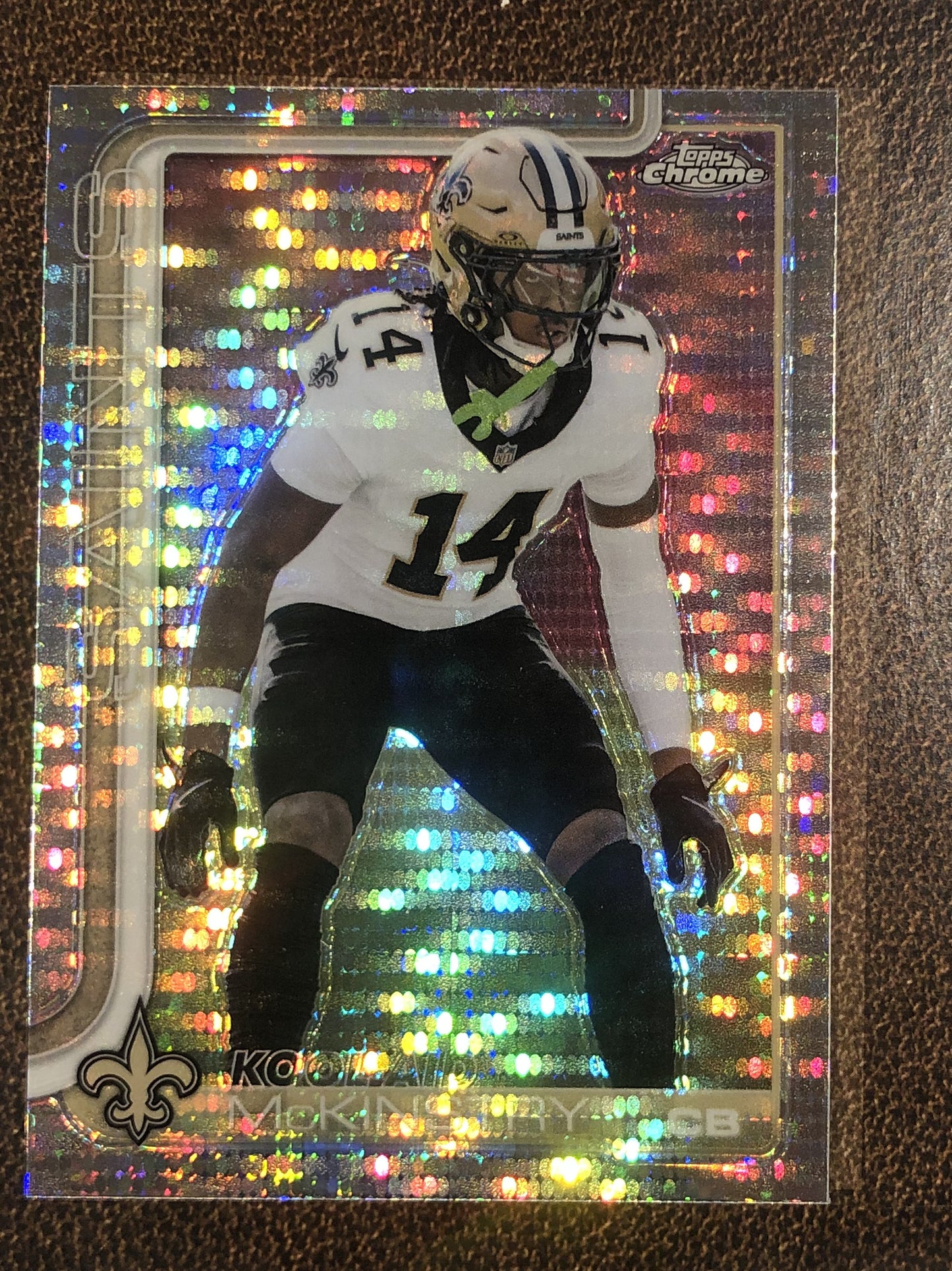 Kool Aid McKinstry - 2025 Topps Chrome - Prizm Refractor - Saints