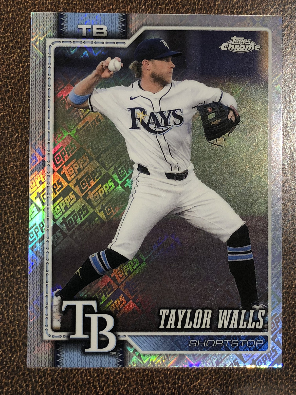 Taylor Walls - 2026 Topps Chrome - Fanatics Topps Foil - Rays