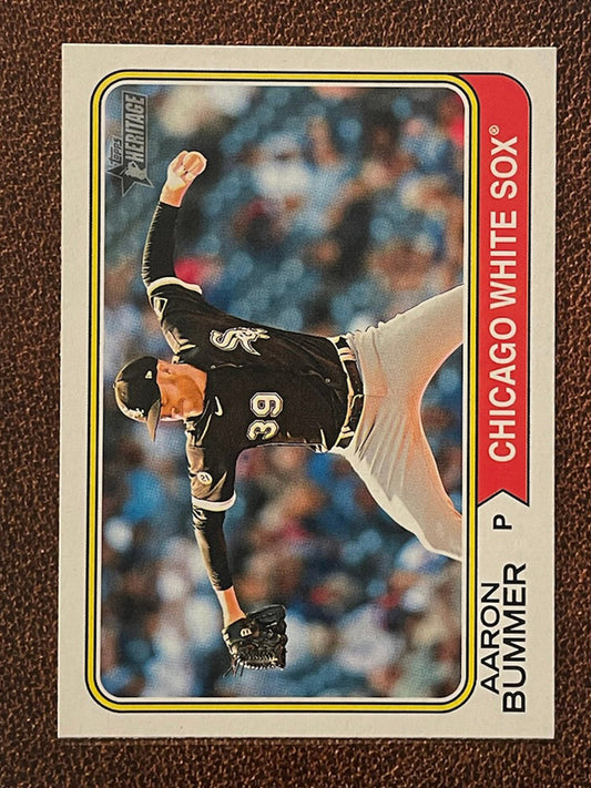 Aaron Bummer - 2023 Topps Heritage - Short Print - White Sox