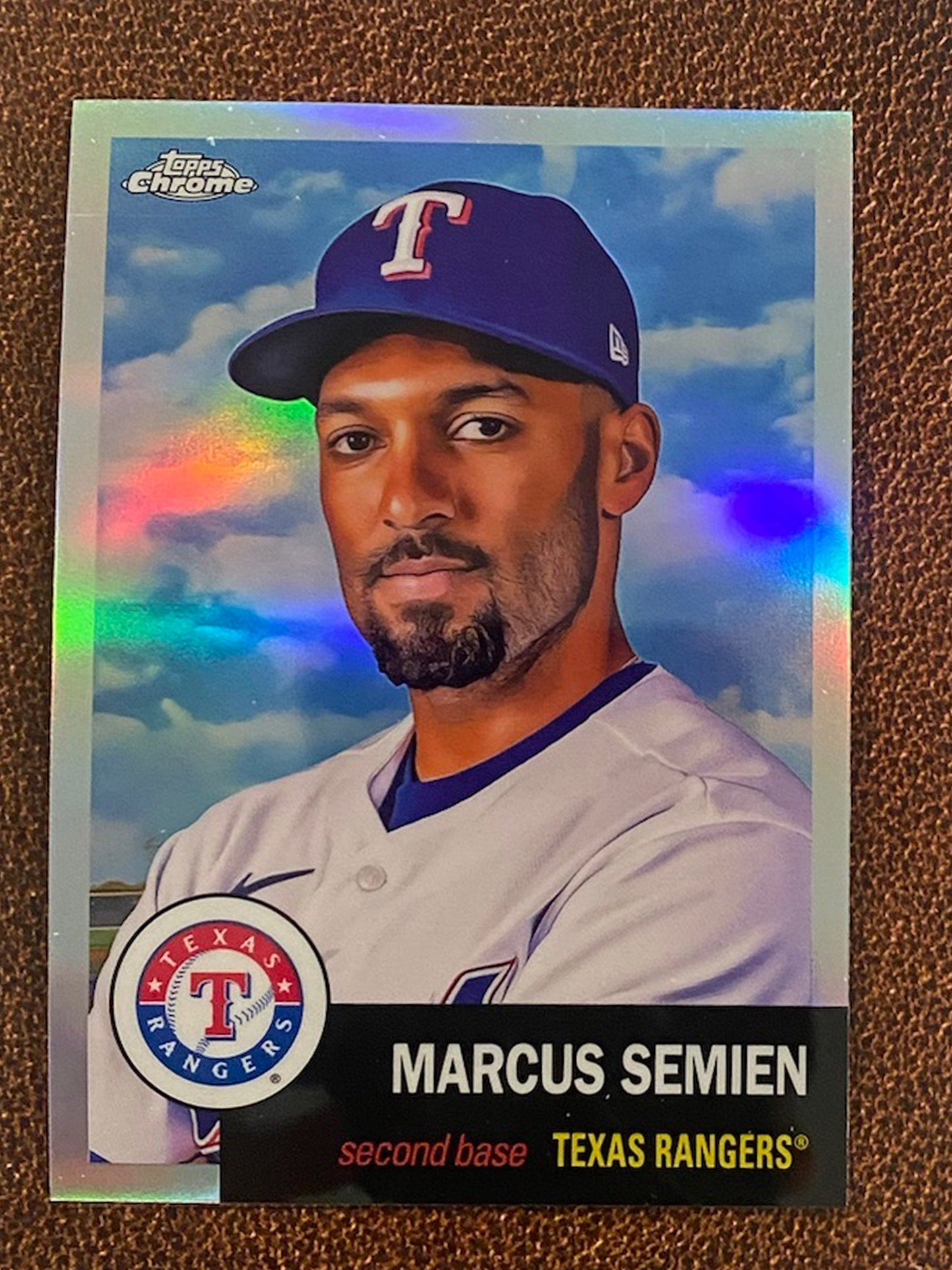 Marcus Semien - 2022 Topps Chrome Platinum Anniversary - Refractor - Rangers