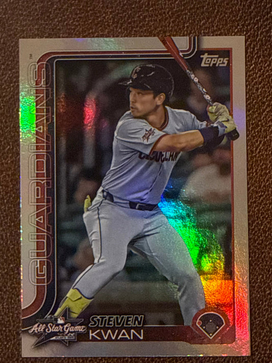 Steven Kwan - 2025 Topps Update - All Star Game Insert - Guardians