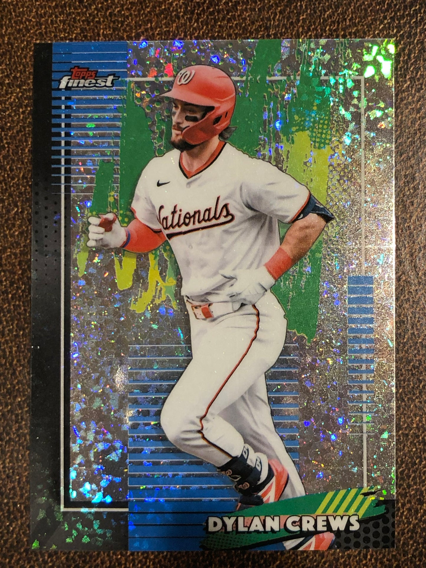 Dylan Crews - 2026 Topps Finest - Common Mini Diamond - Nationals