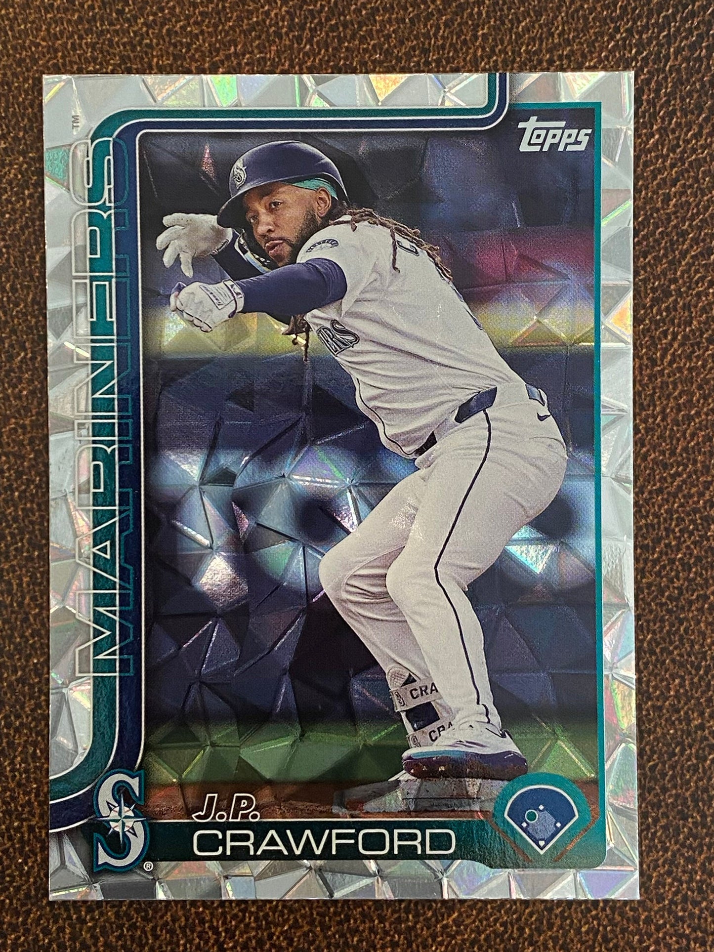 J.P. Crawford - 2025 Topps Series 1 - Diamante - Mariners