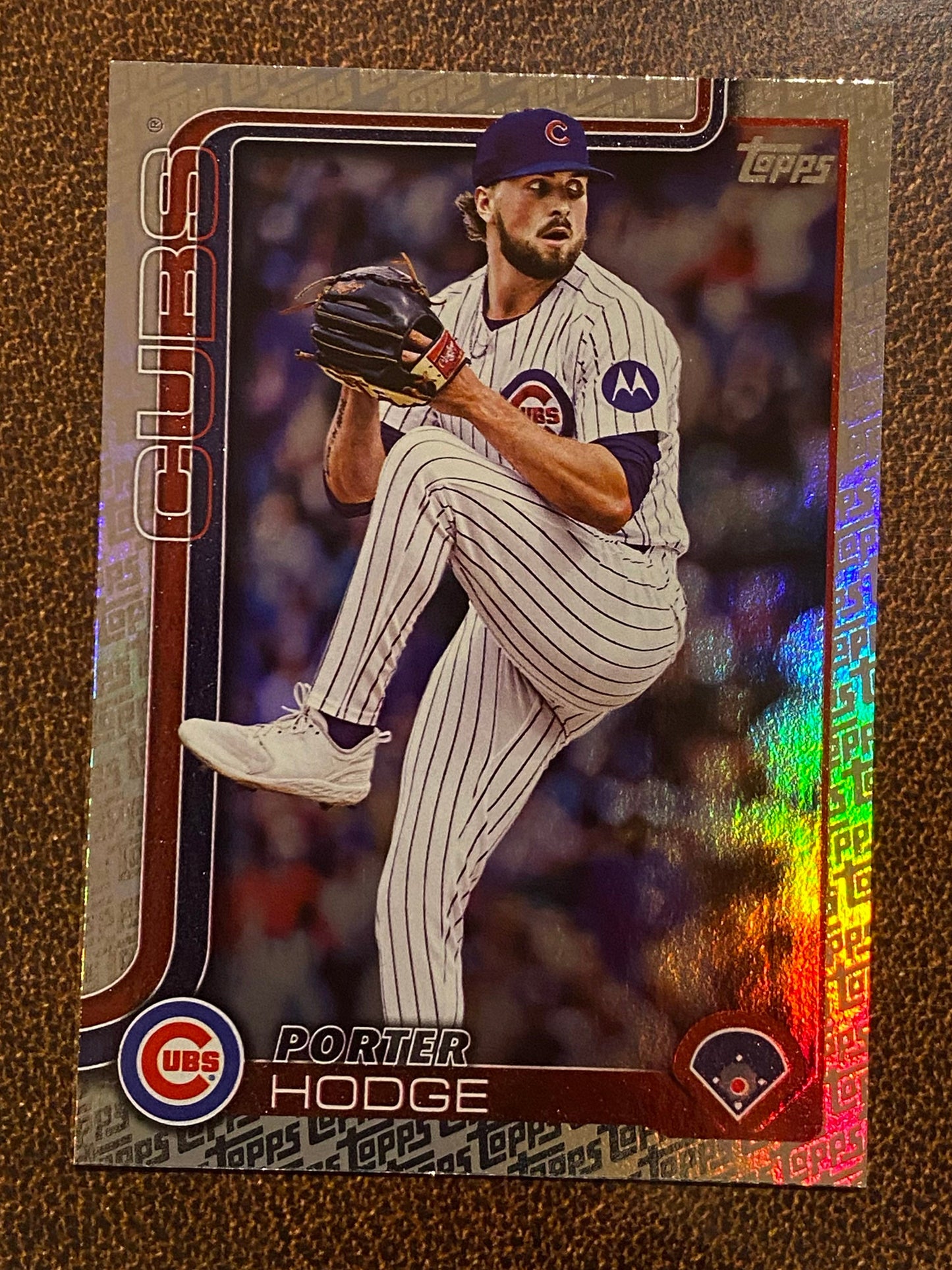 Porter Hodge - 2025 Topps Series 2 - Fanatics Exclusive Topps Foil Border - Cubs