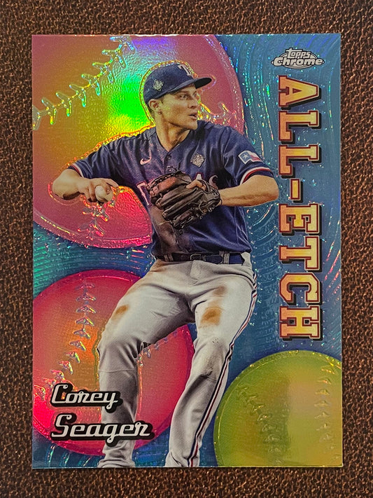 Corey Seager - 2024 Topps Chrome - All Etch - Rangers