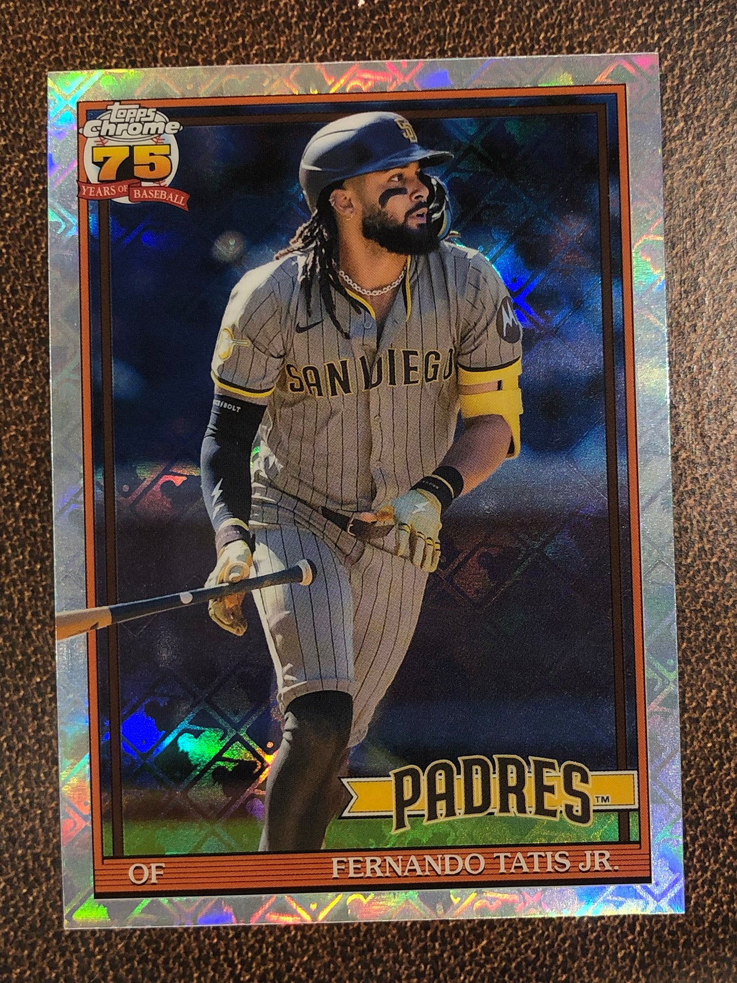 Fernando Tatis Jr. - 2026 Topps Chrome Logofractor - 1991 - Padres
