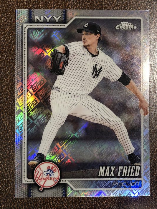 Max Fried - 2026 Topps Chrome - Fanatics Topps Foil - Yankees