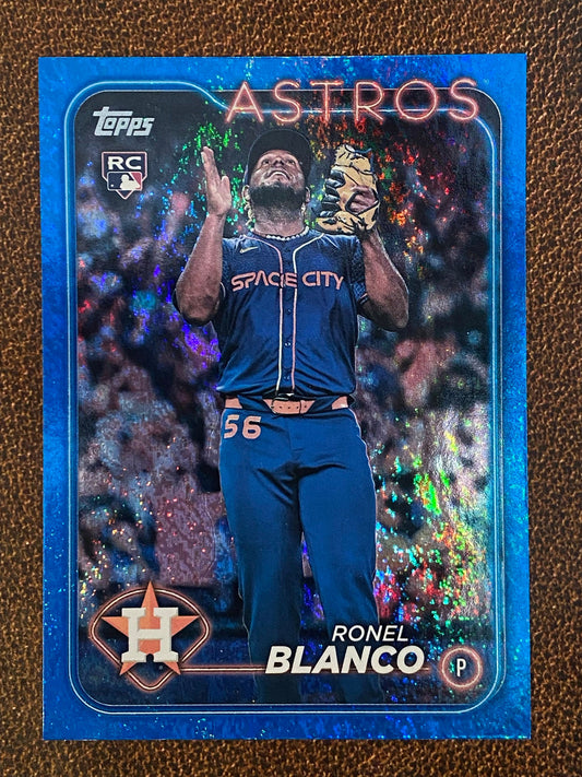Ronel Blanco - 2024 Topps Update - Blue Foil /999 - Astros