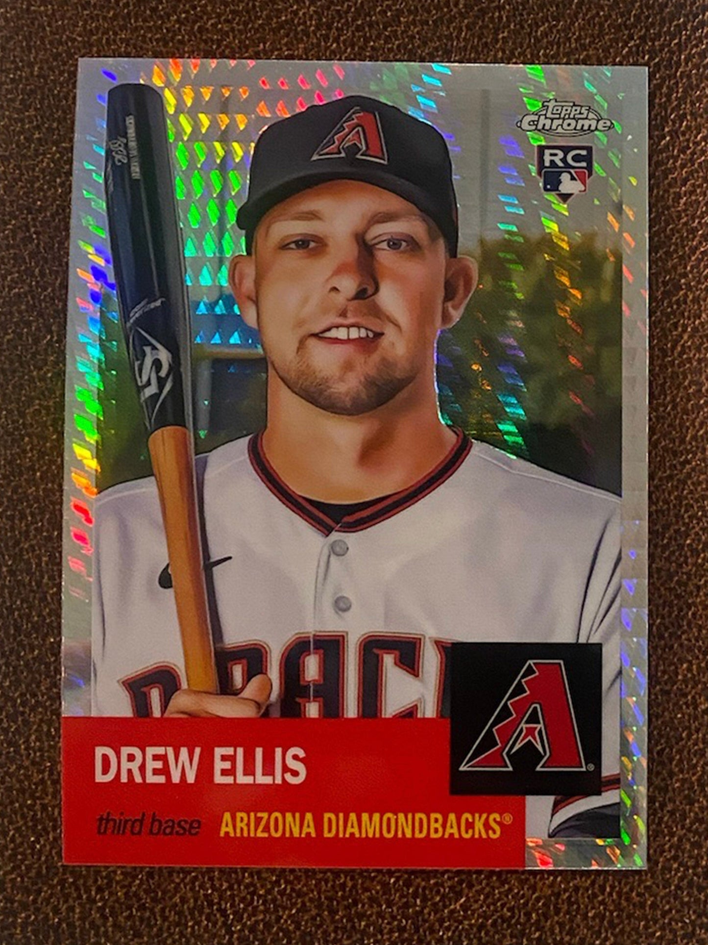 Drew Ellis - 2022 Topps Chrome Platinum Anniversary - Prism Refractor - Diamondbacks