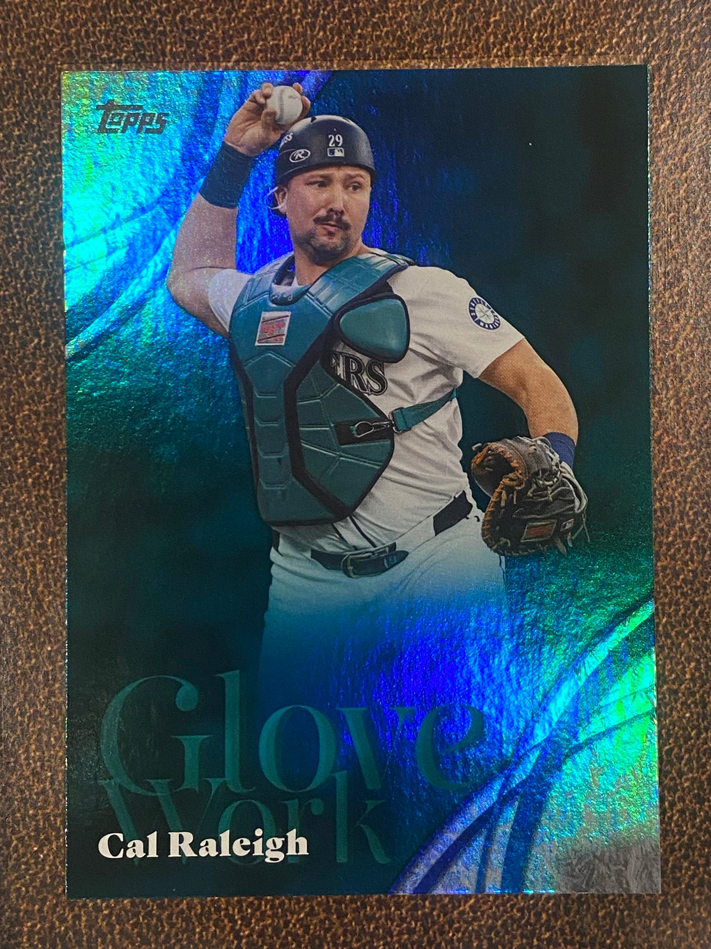 Cal Raleigh - 2026 Topps Series 2 - Glove Work - Mariners