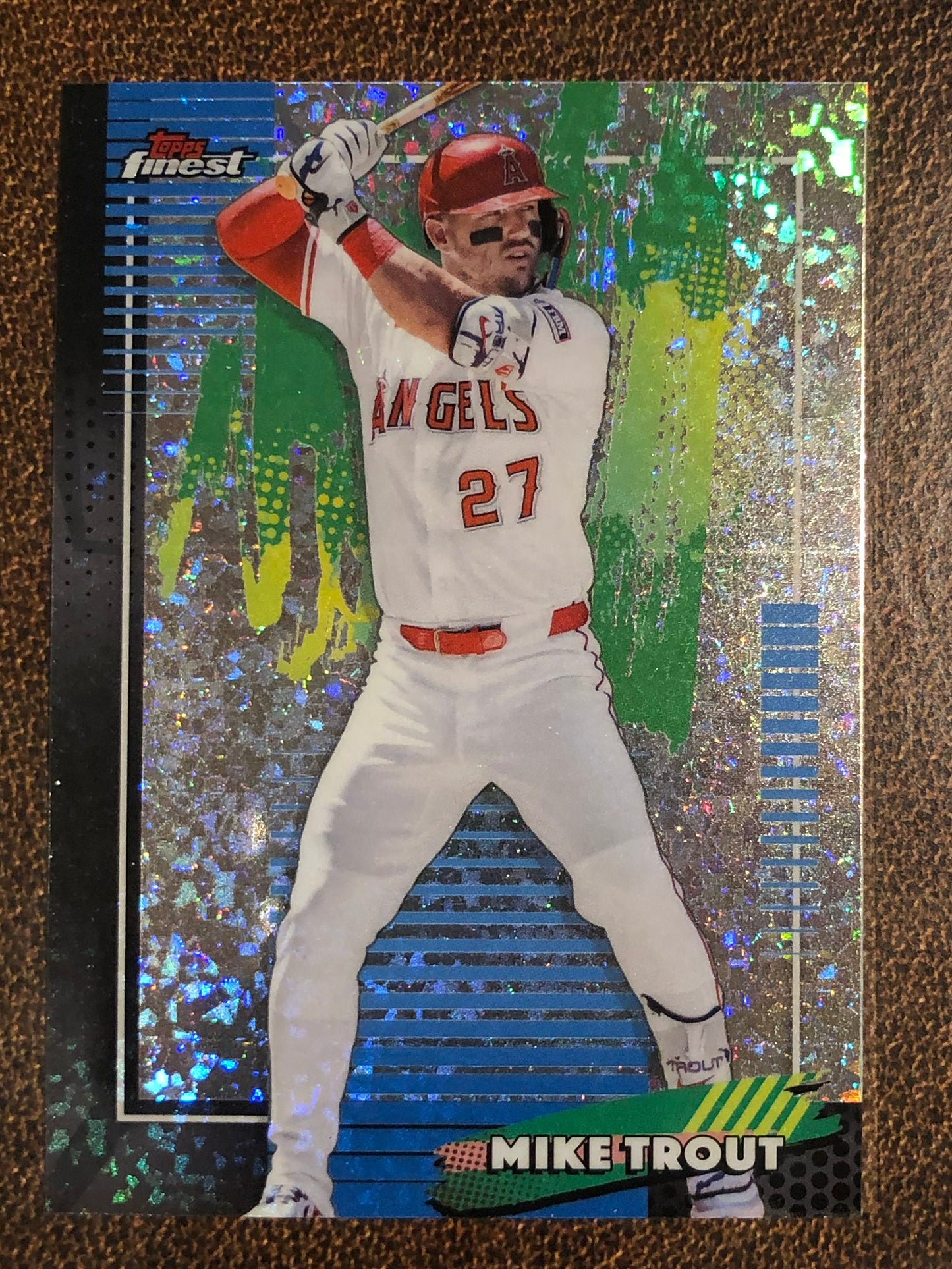 Mike Trout - 2026 Topps Finest - Common Mini Diamond - Angels