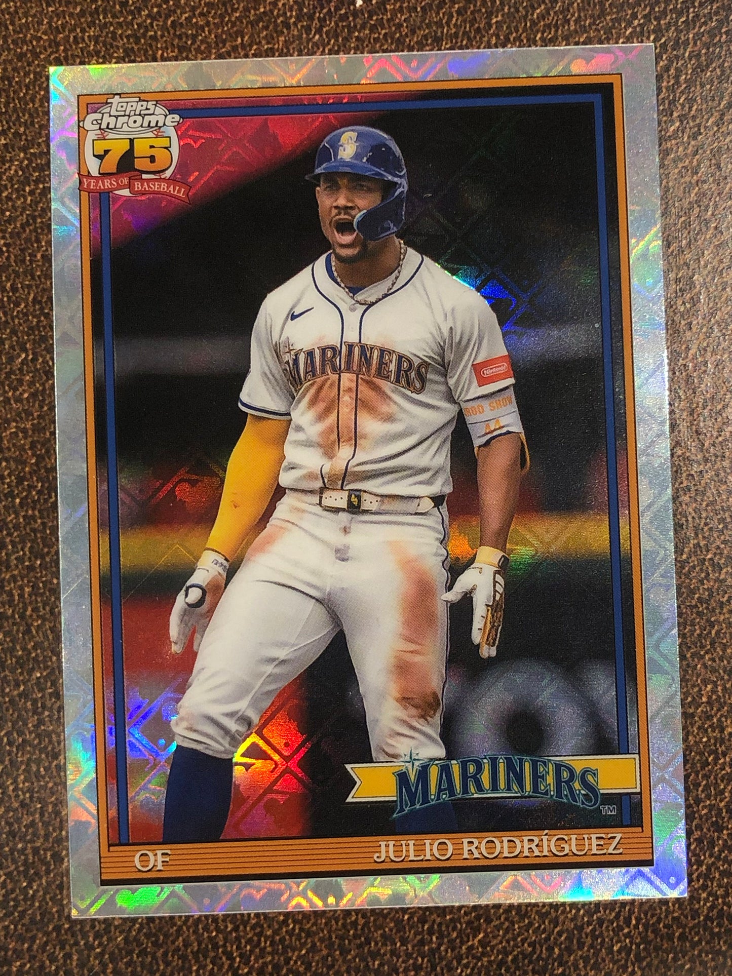 Julio Rodriguez - 2026 Topps Chrome Logofractor - 1991 - Mariners