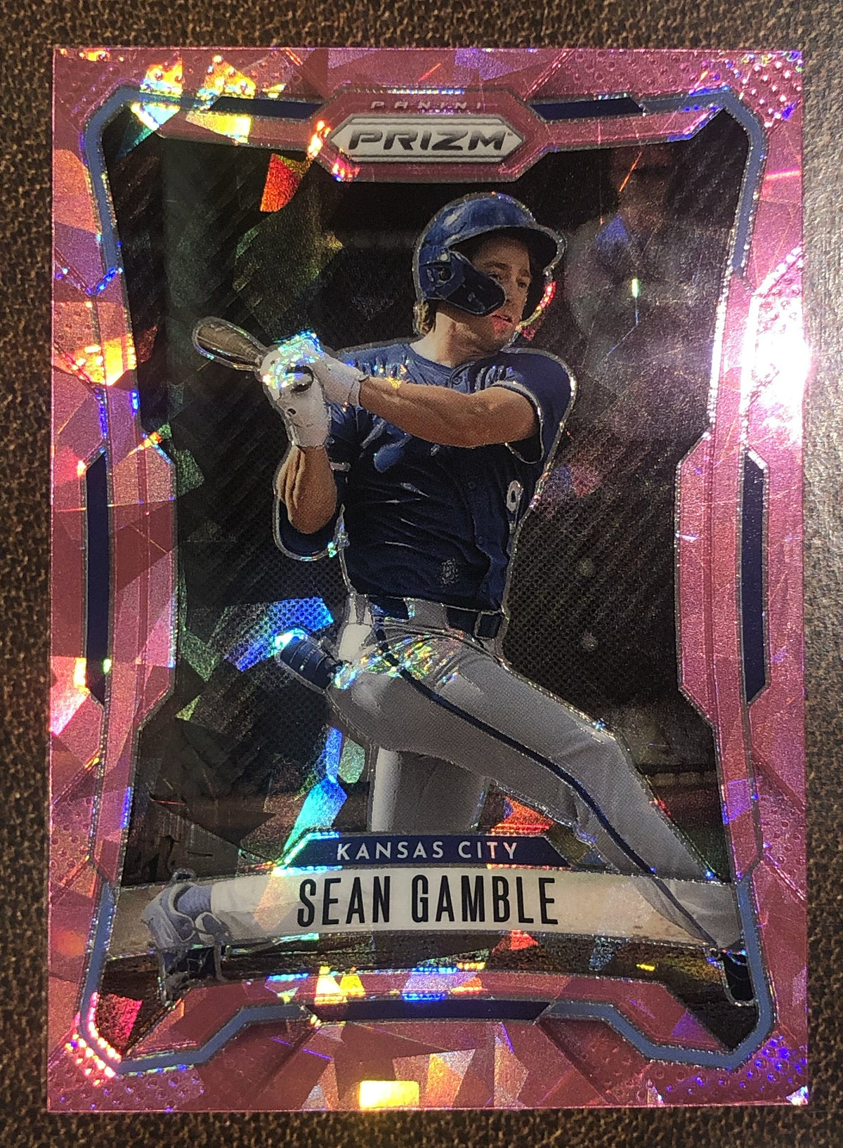Sean Gamble - 2026 Panini Prizm - Pink Ice - Royals