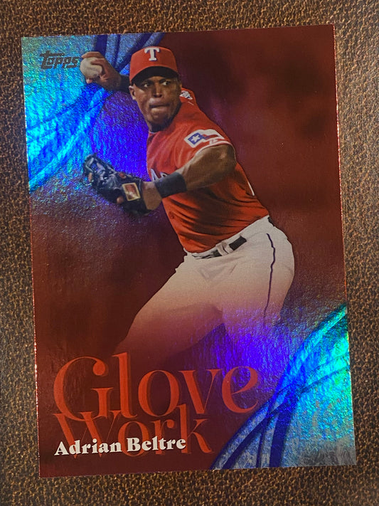 Adrian Beltre - 2026 Topps Series 2 - Glove Work - Rangers