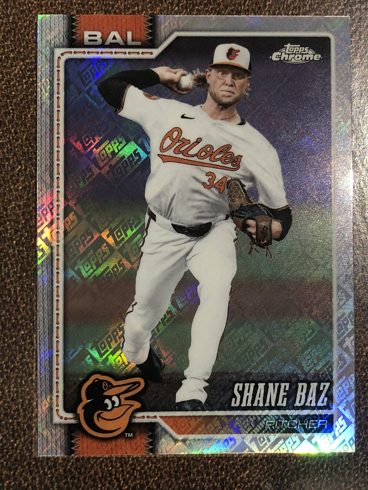 Shane Baz - 2026 Topps Chrome - Fanatics Topps Foil - Orioles