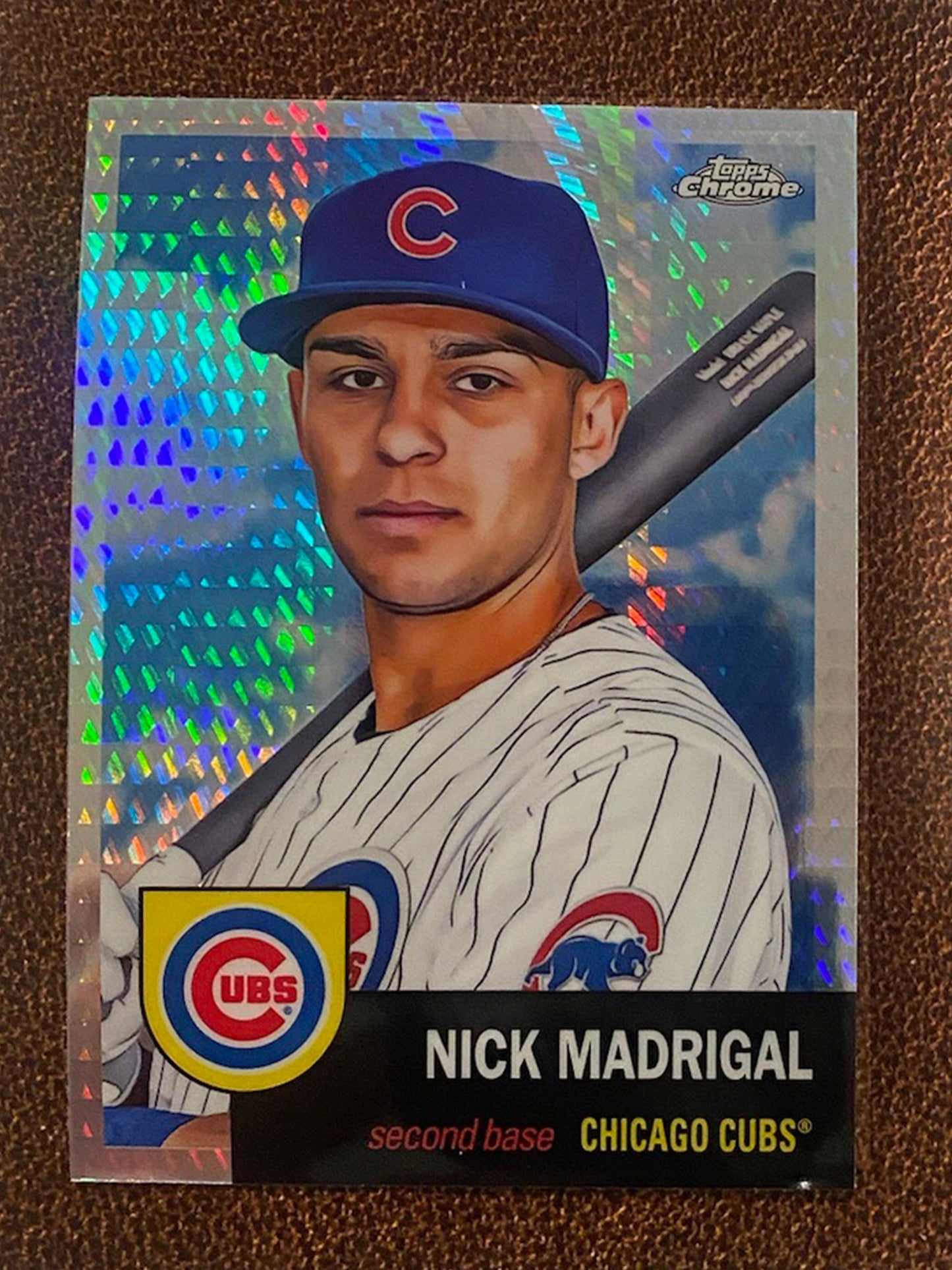 Nick Madrigal - 2022 Topps Chrome Platinum Anniversary - Prism Refractor - Cubs