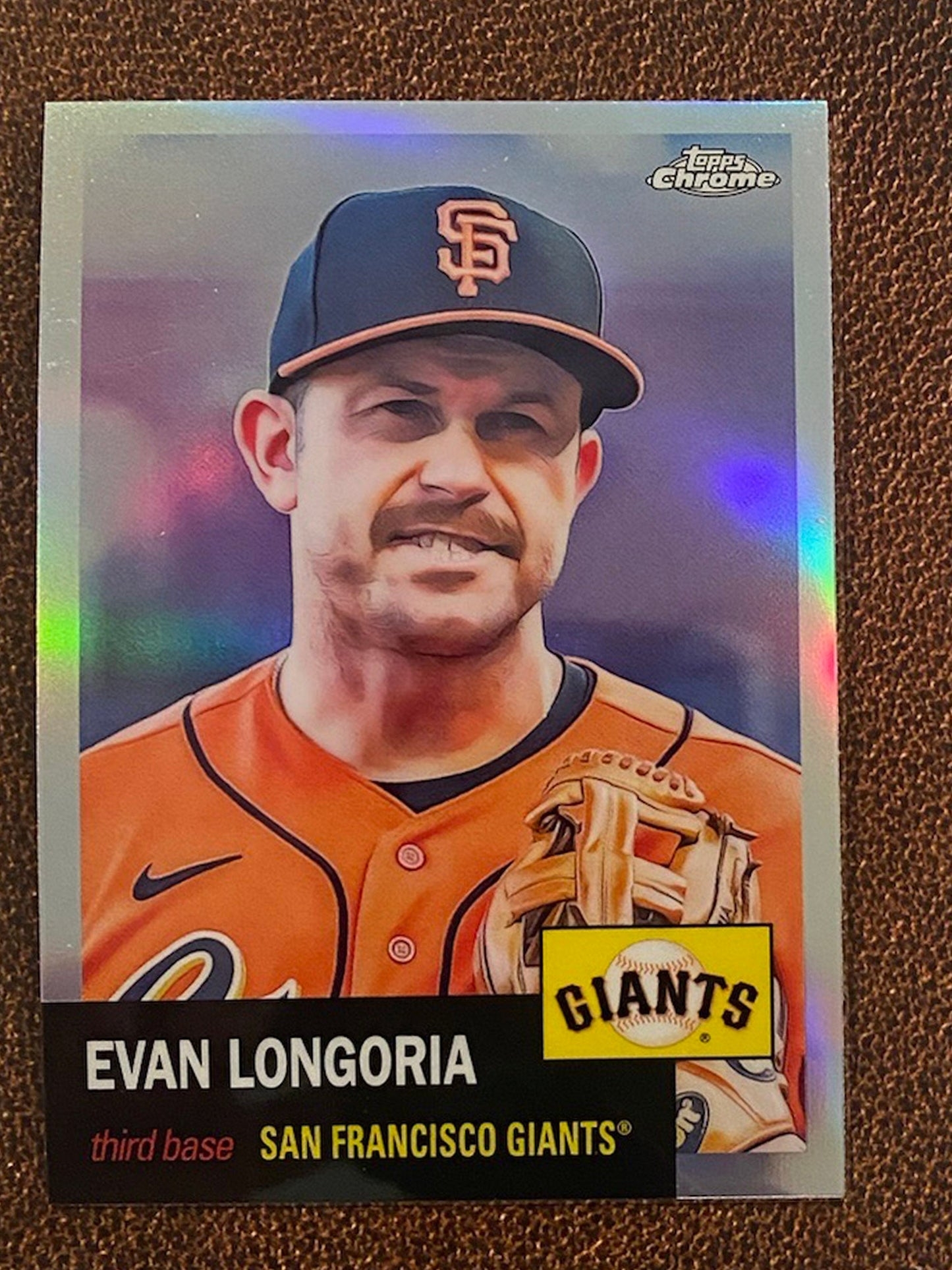 Evan Longoria - 2022 Topps Chrome Platinum Anniversary - Refractor - Giants