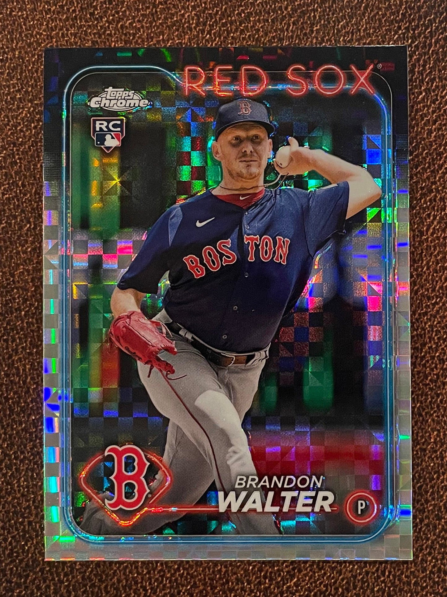 Brandon Walter - 2024 Topps Chrome - XFractor - Red Sox