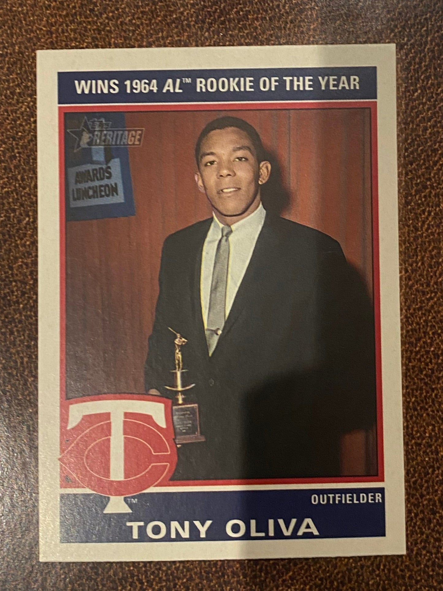 Tony Oliva - 2025 Topps Heritage High Number - 1976 Retires (#76-R12) - Twins