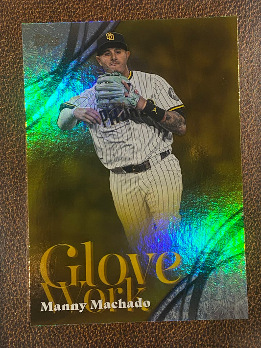 Manny Machado - 2026 Topps Series 2 - Glove Work - Padres