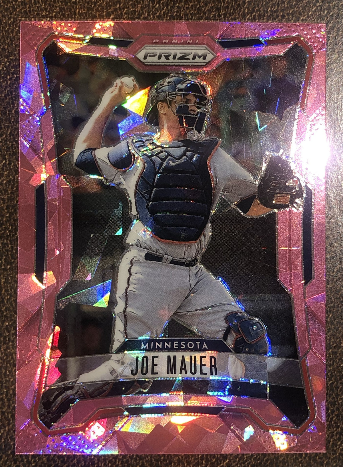 Joe Mauer - 2026 Panini Prizm - Pink Ice - Twins
