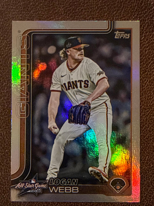 Logan Webb - 2025 Topps Update - All Star Game Insert - Giants