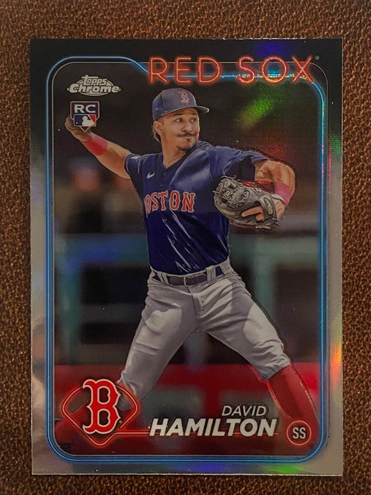 David Hamilton - 2024 Topps Chrome - Refractor - Red Sox