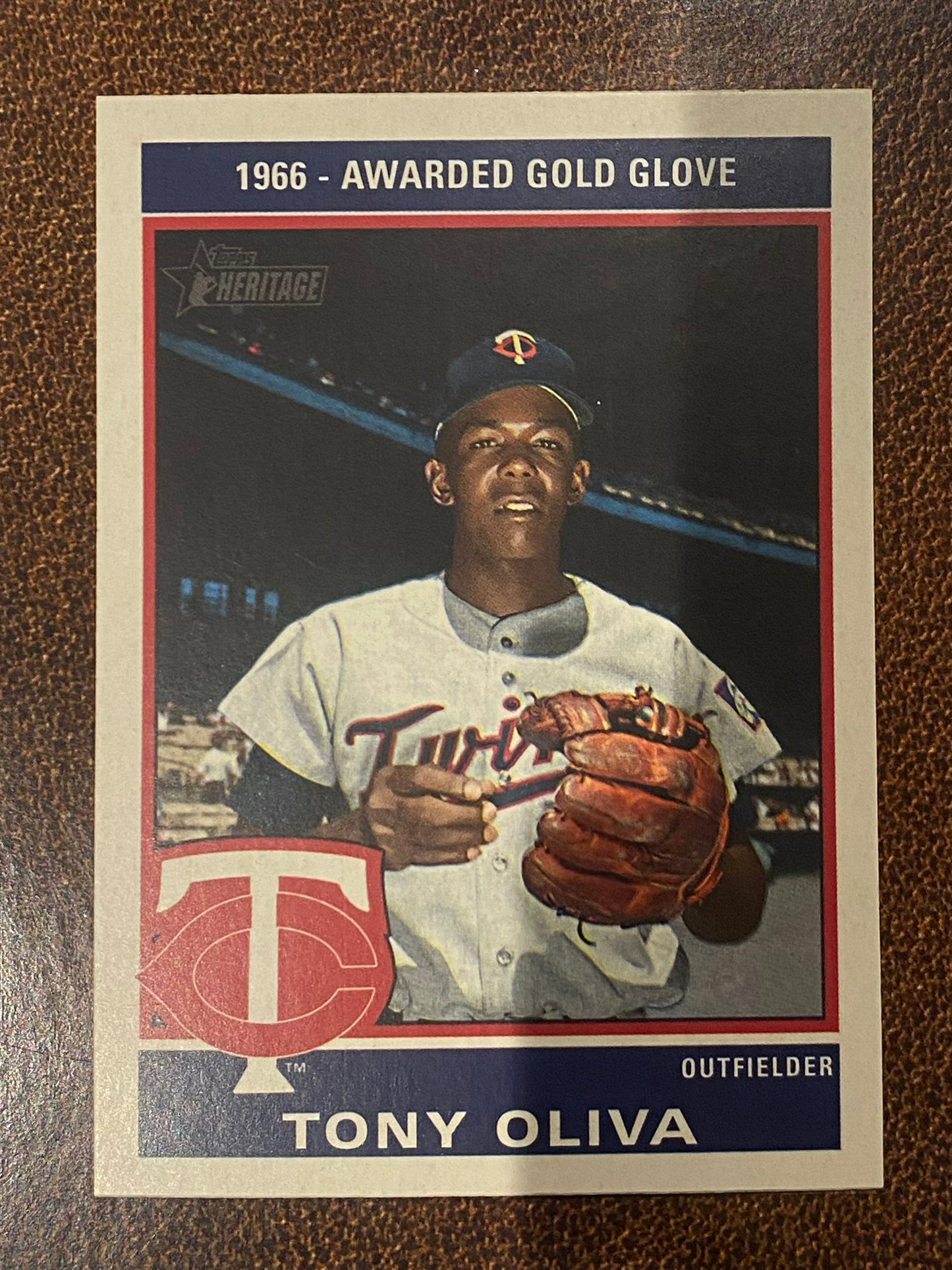 Tony Oliva - 2025 Topps Heritage High Number - 1976 Retires (#76-R13) - Twins