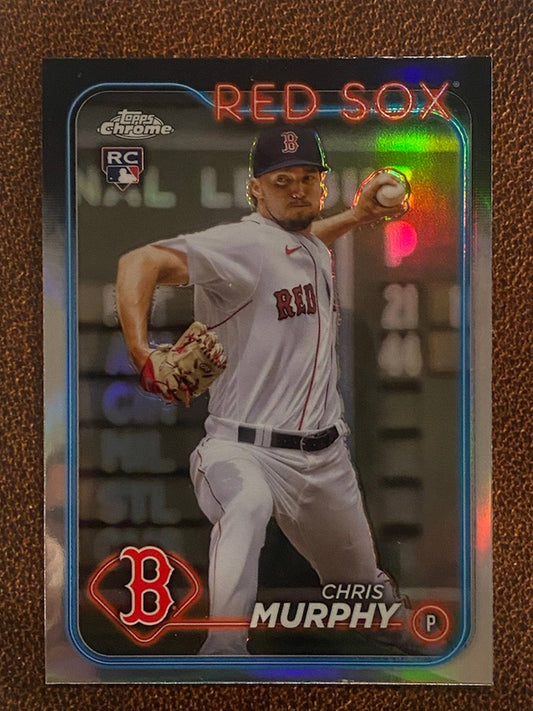 Chris Murphy - 2024 Topps Chrome - Refractor - Red Sox