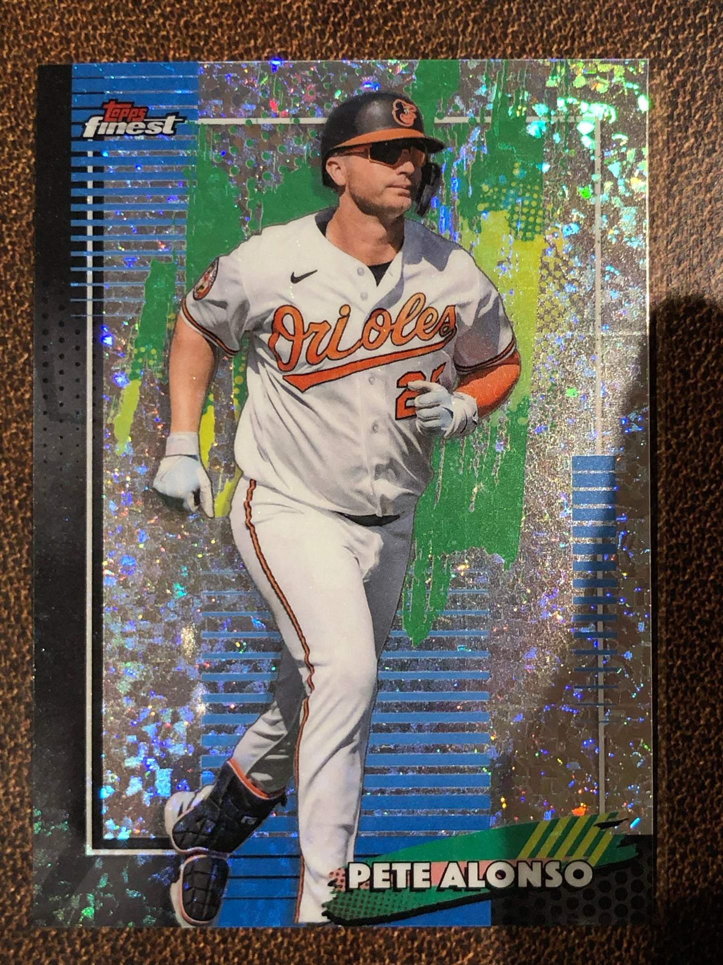 Pete Alonso - 2026 Topps Finest - Common Mini Diamond - Orioles