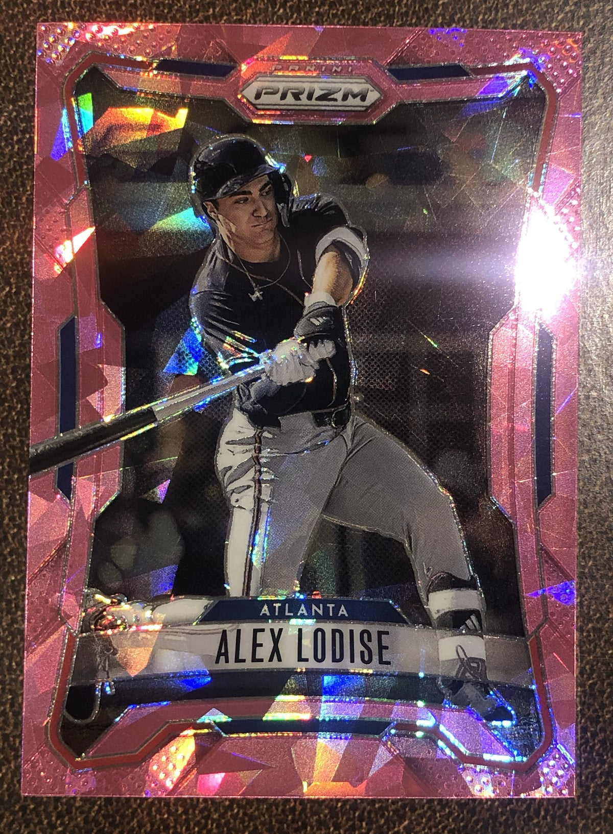 Alex Lodise - 2026 Panini Prizm - Pink Ice - Braves