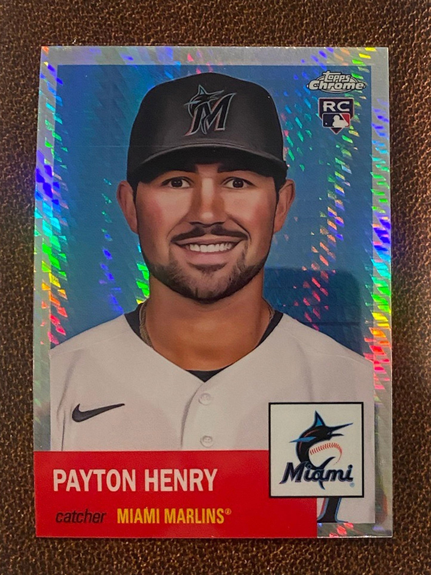 Payton Henry - 2022 Topps Chrome Platinum Anniversary - Prism Refractor - Marlins