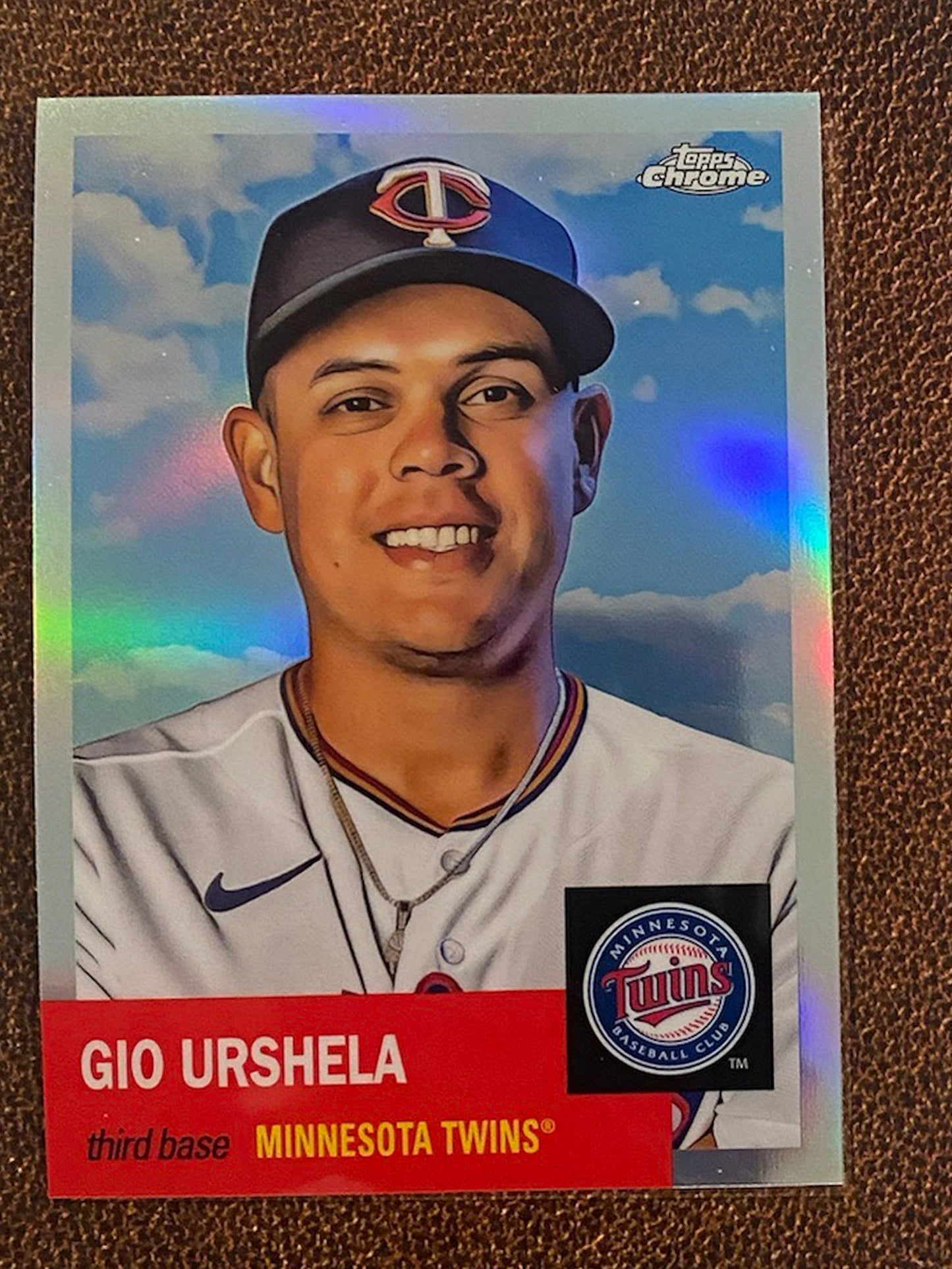 Gio Urshela - 2022 Topps Chrome Platinum Anniversary - Refractor - Twins