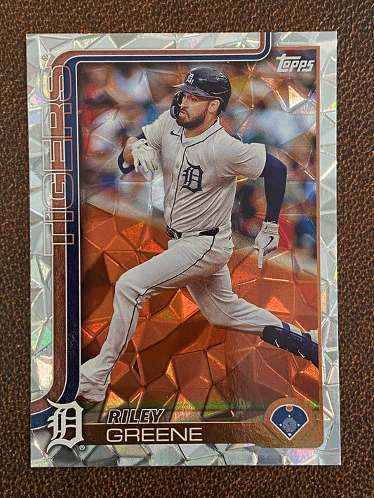 Riley Greene - 2025 Topps Series 1 - Diamante - Tigers