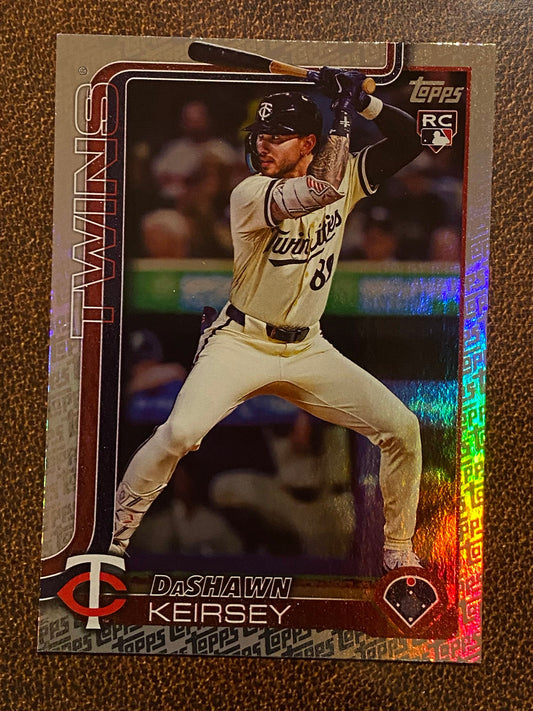 DaShawn Keirsey - 2025 Topps Series 2 - Fanatics Exclusive Topps Foil Border - Twins