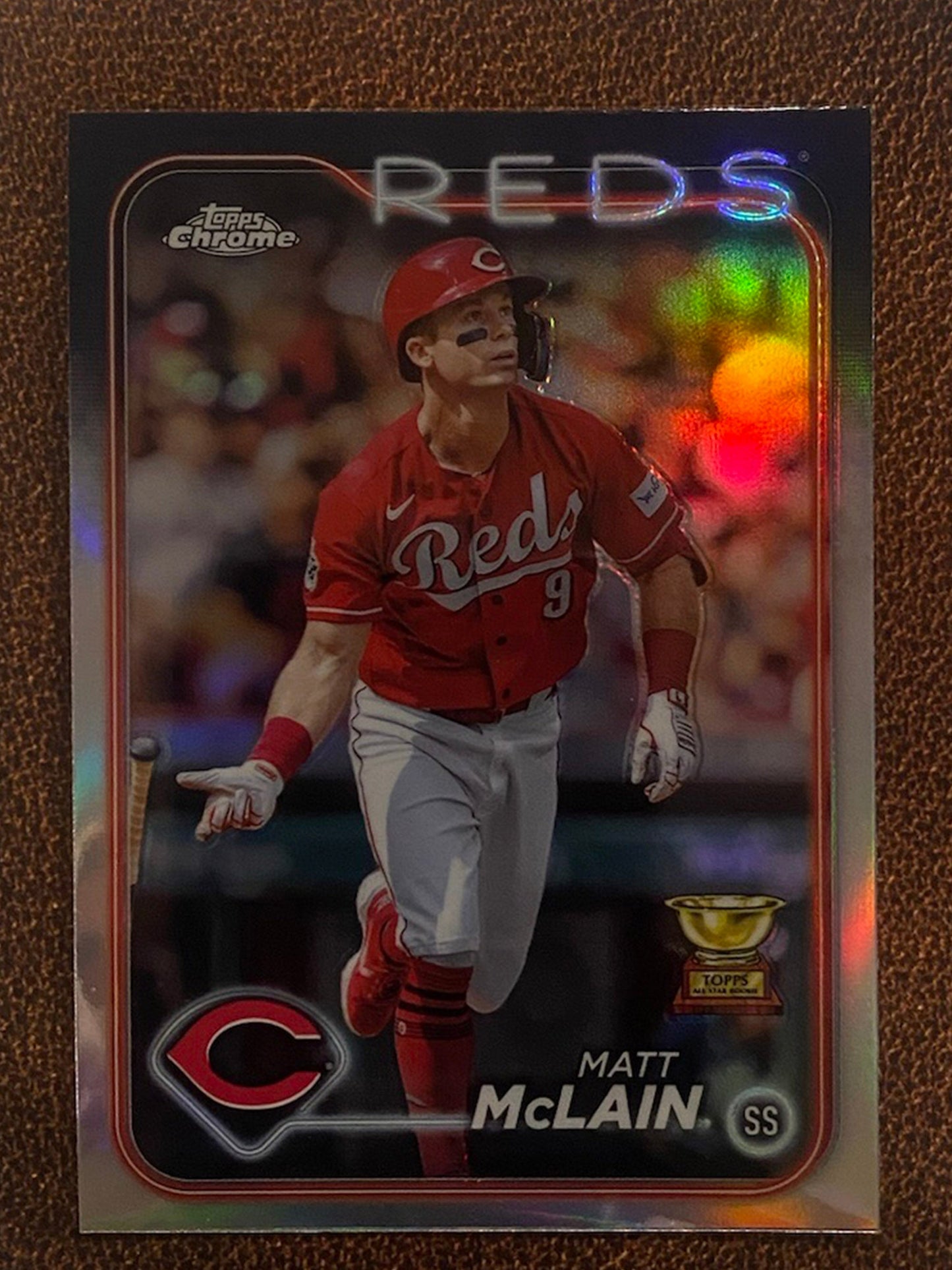 Matt McLain - 2024 Topps Chrome - Refractor - Reds