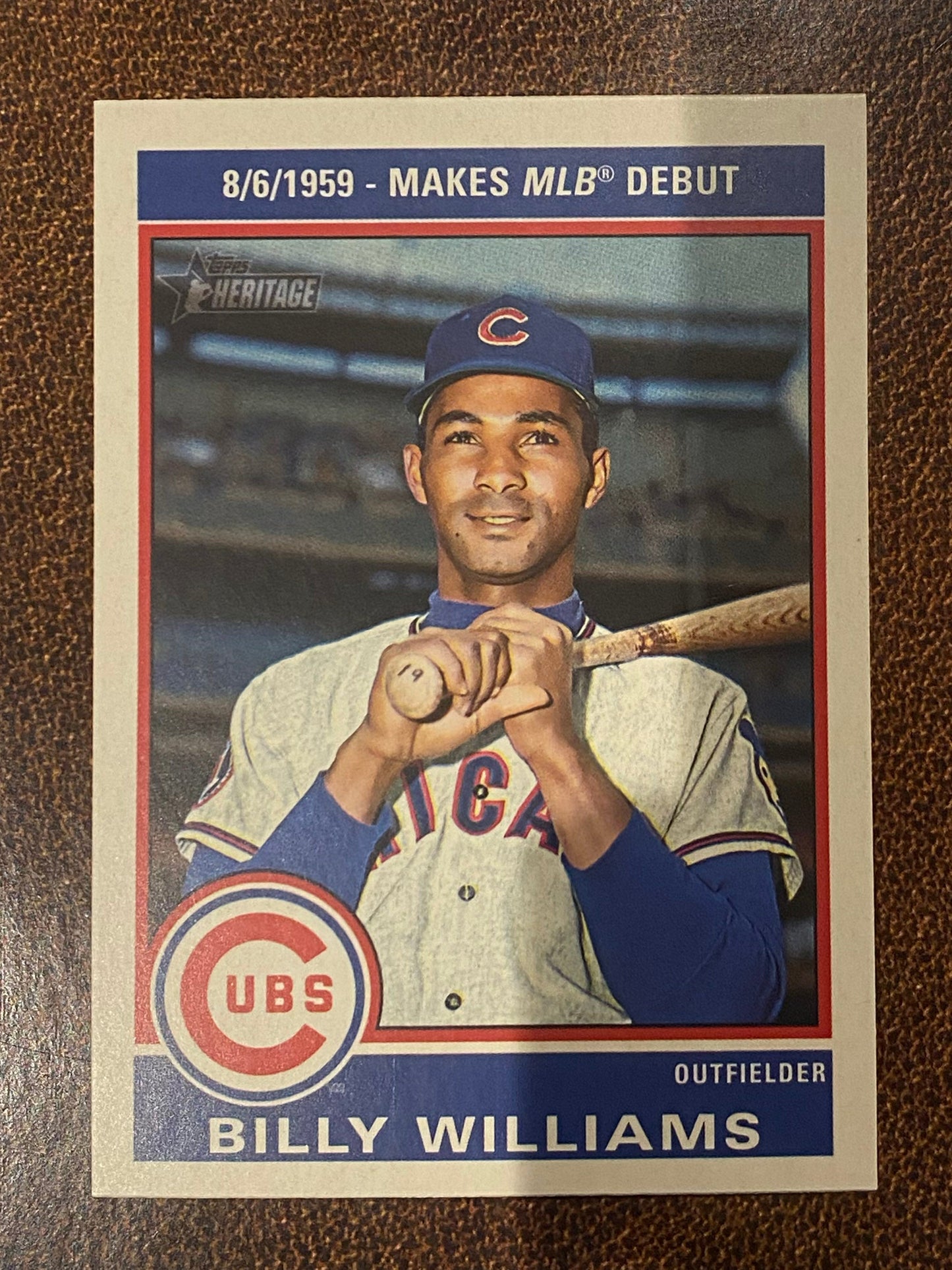 Billy Williams - 2025 Topps Heritage High Number - 1976 Retires (#76-R6) - Cubs
