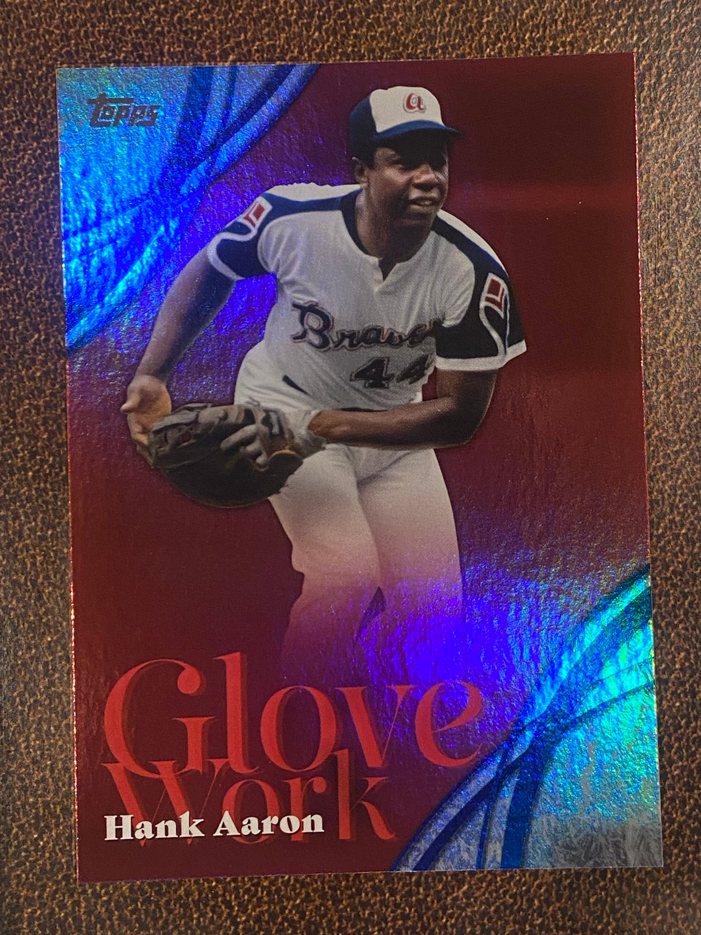 Hank Aaron - 2026 Topps Series 2 - Glove Work - Braves