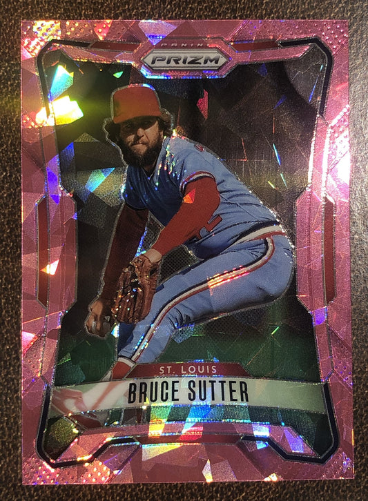 Bruce Sutter - 2026 Panini Prizm - Pink Ice - Cardinals
