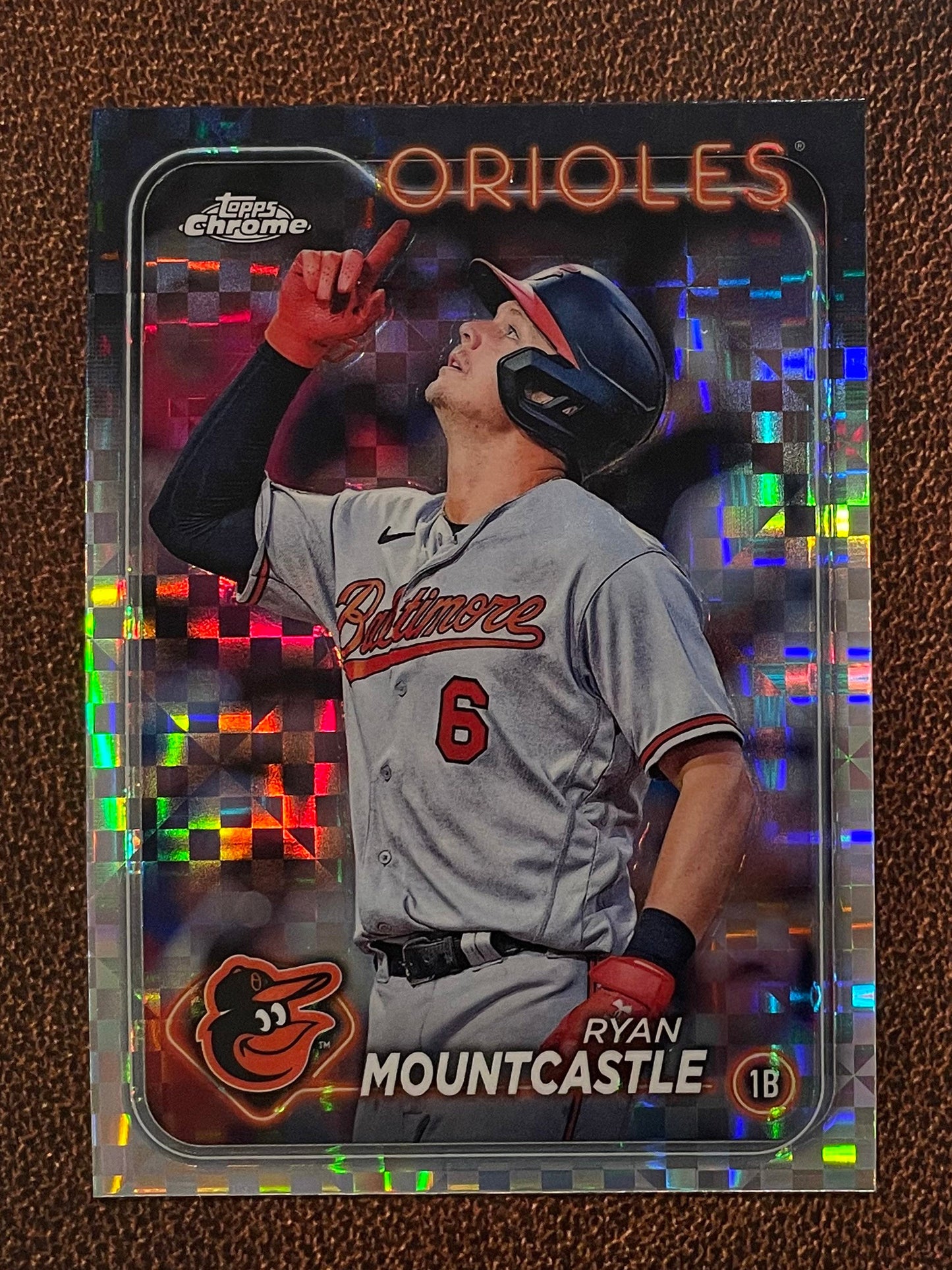 Ryan Mountcastle - 2024 Topps Chrome - XFractor - Orioles