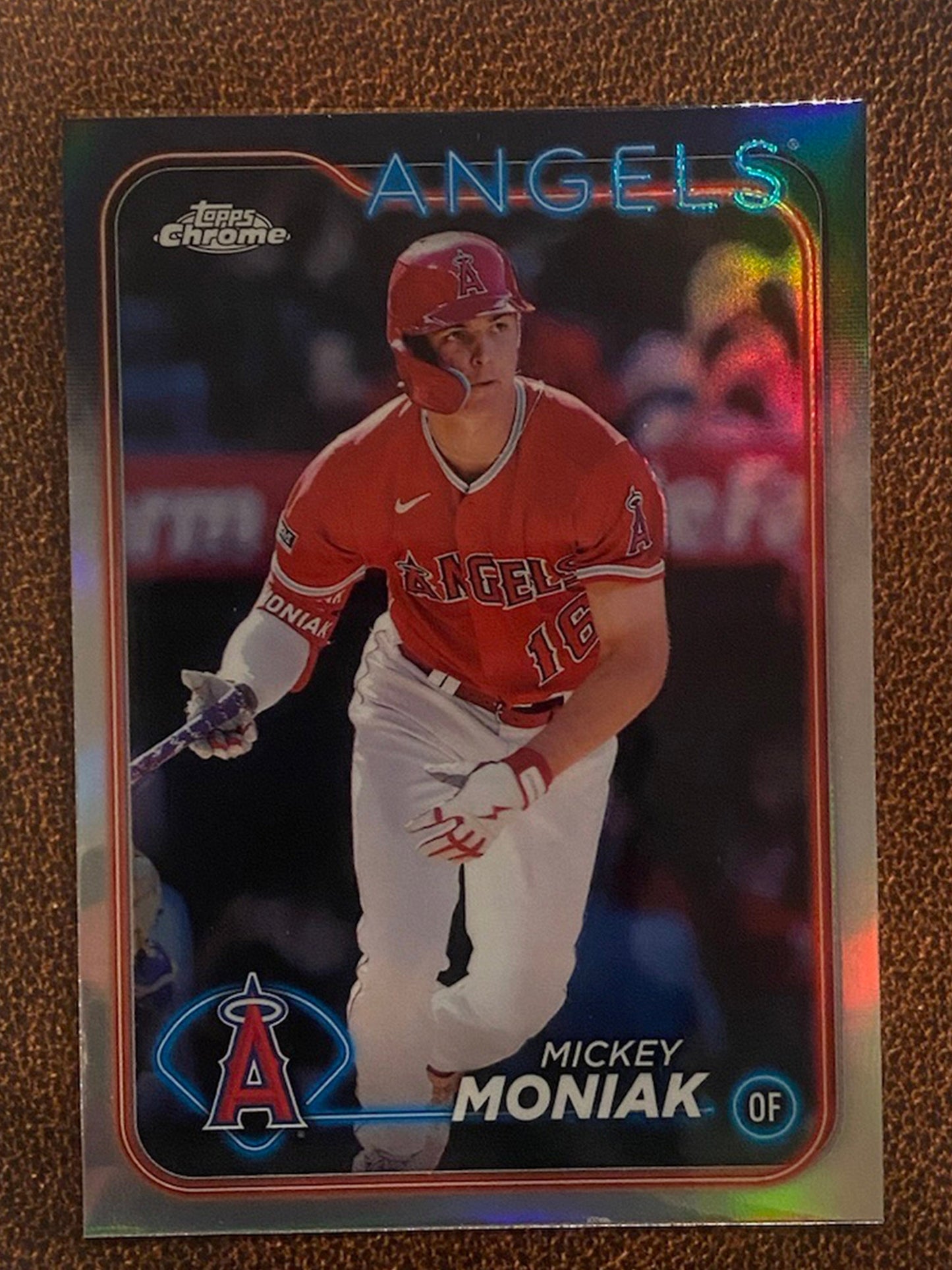 Mickey Moniak - 2024 Topps Chrome - Refractor - Angels