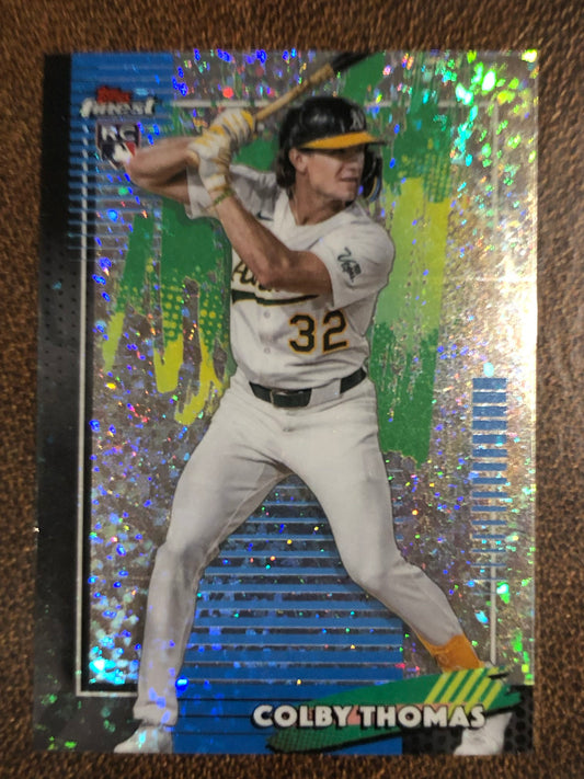 Colby Thomas - 2026 Topps Finest - Common Mini Diamond - Athletics