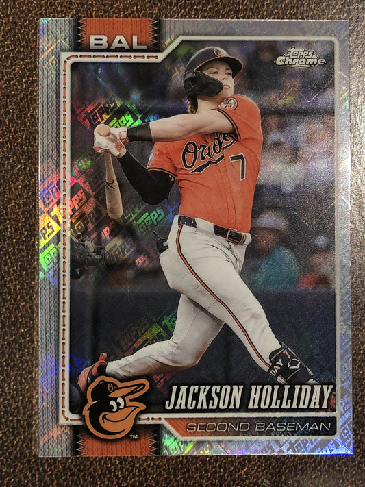 Jackson Holliday - 2026 Topps Chrome - Fanatics Topps Foil - Orioles