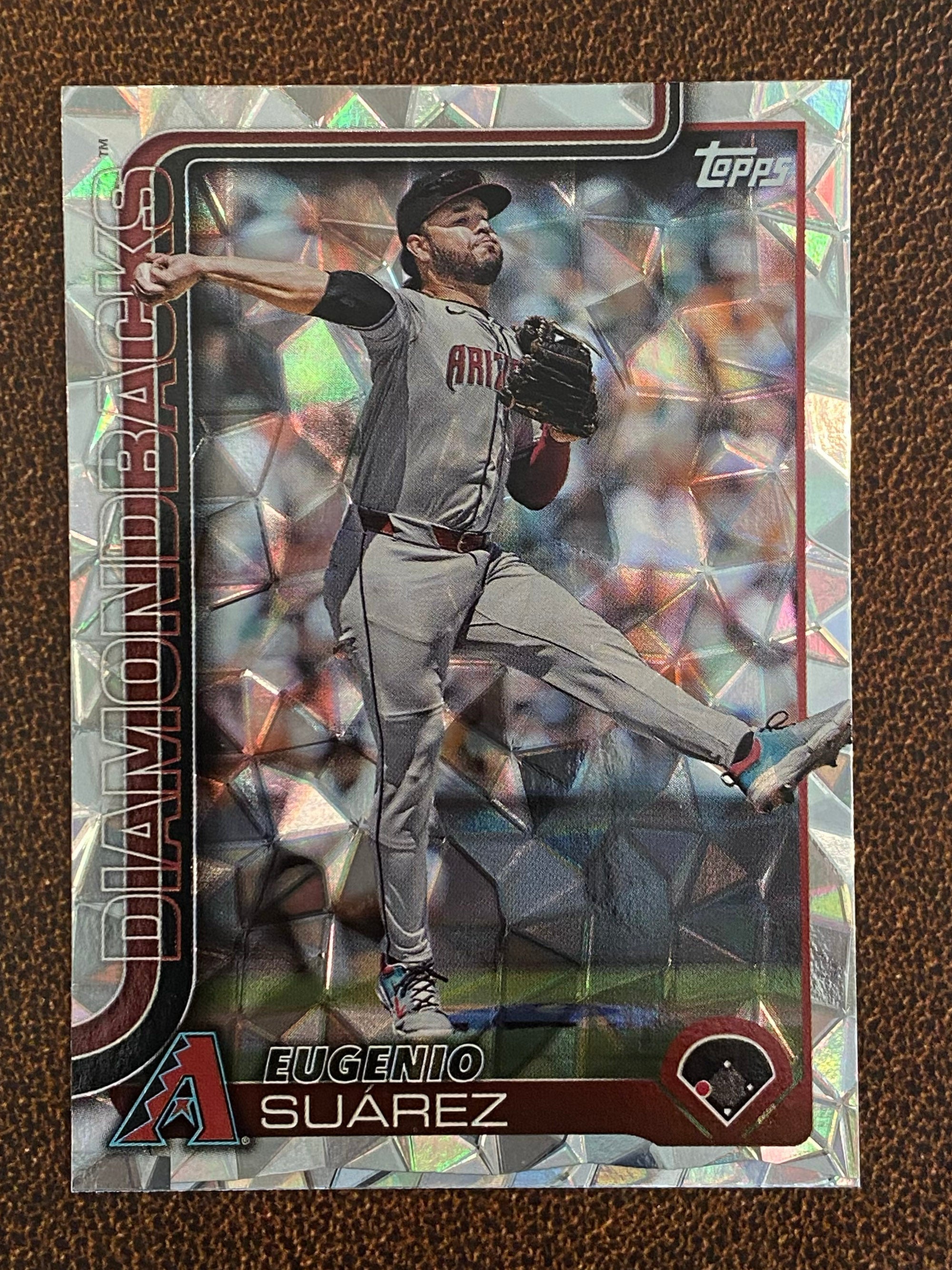 Eugenio Suarez - 2025 Topps Series 1 - Diamante - Diamondbacks ...