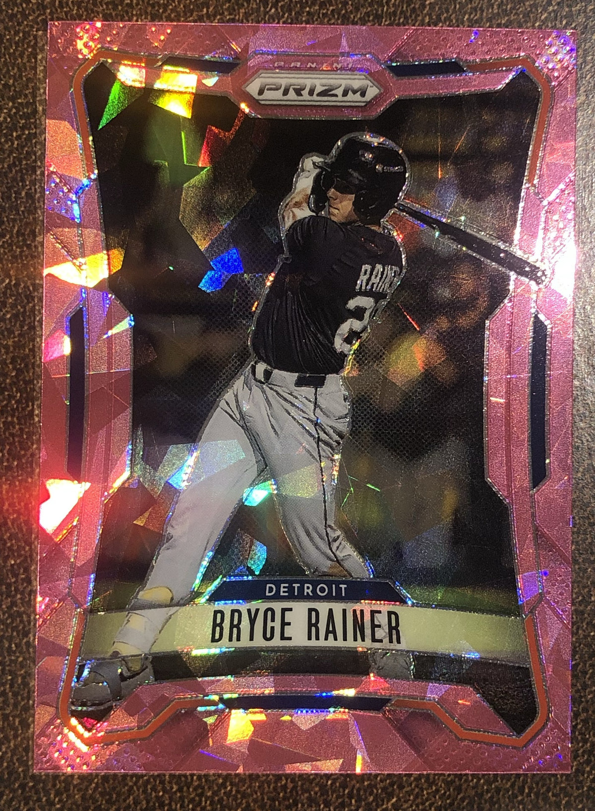 Bryce Rainer - 2026 Panini Prizm - Pink Ice - Tigers