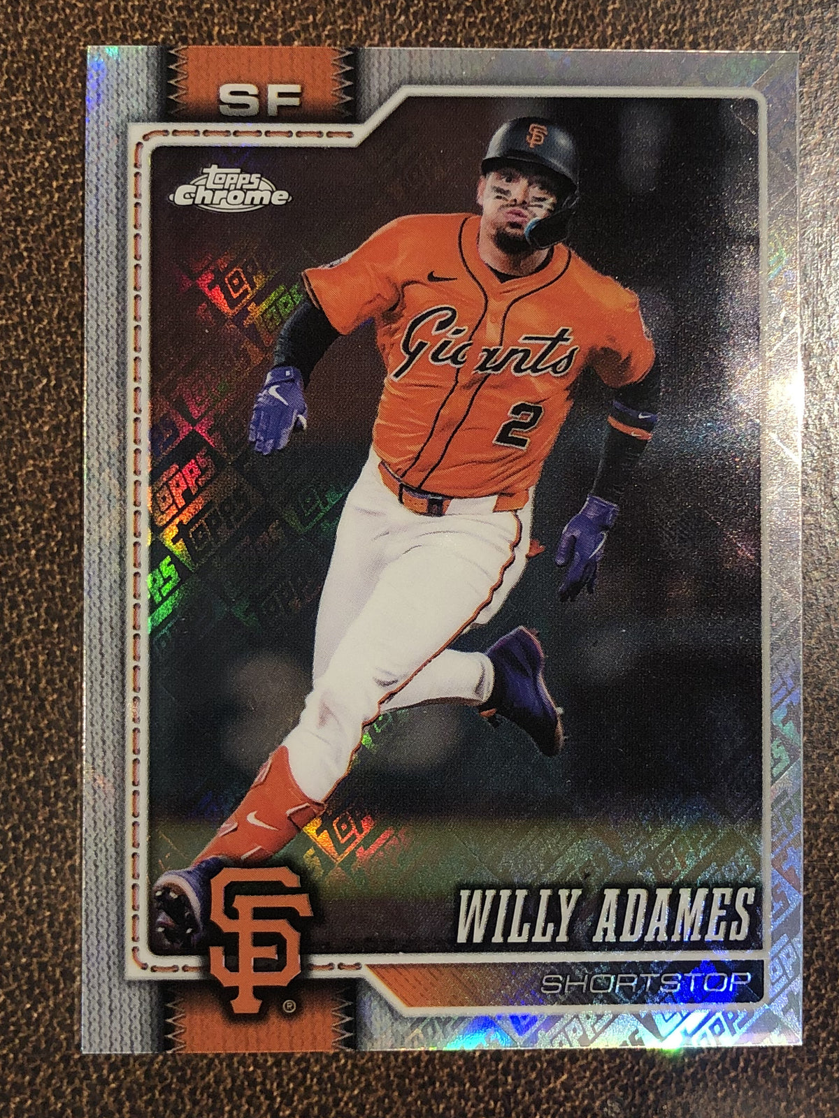 Willy Adames - 2026 Topps Chrome - Fanatics Topps Foil - Giants