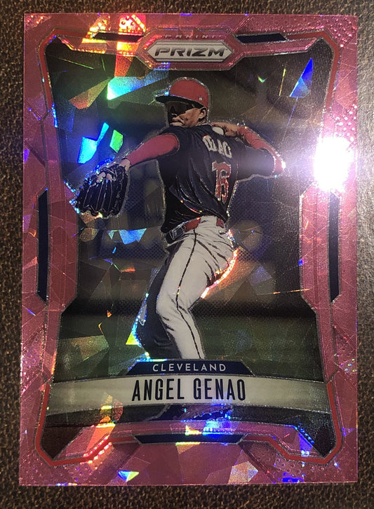 Angel Genao - 2026 Panini Prizm - Pink Ice - Guardians